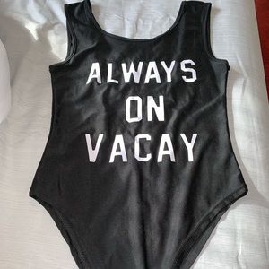 Always on vacay bathing suit size large